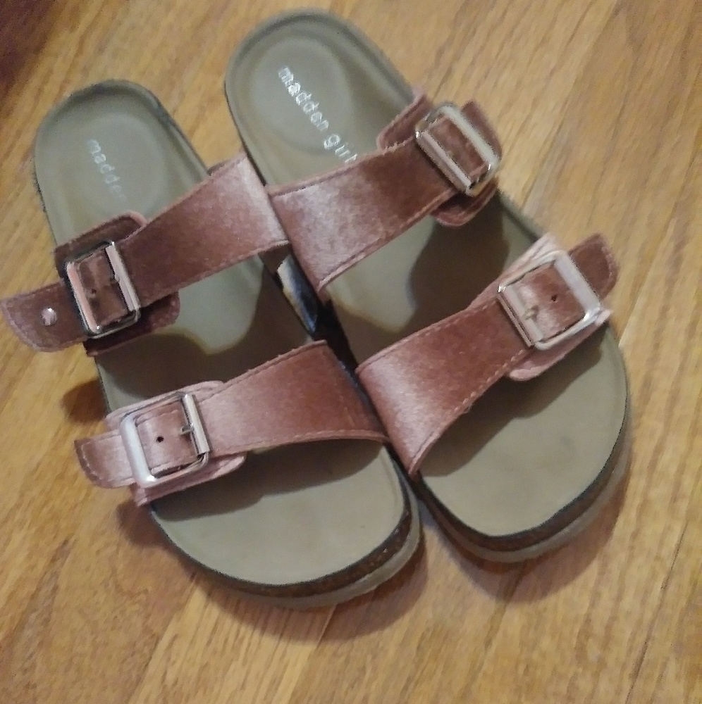 Madden girl velvet sandals